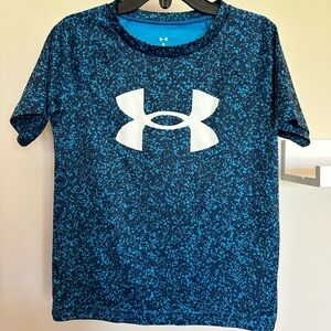 Under Armour Teal and Navy Patterned Activewear